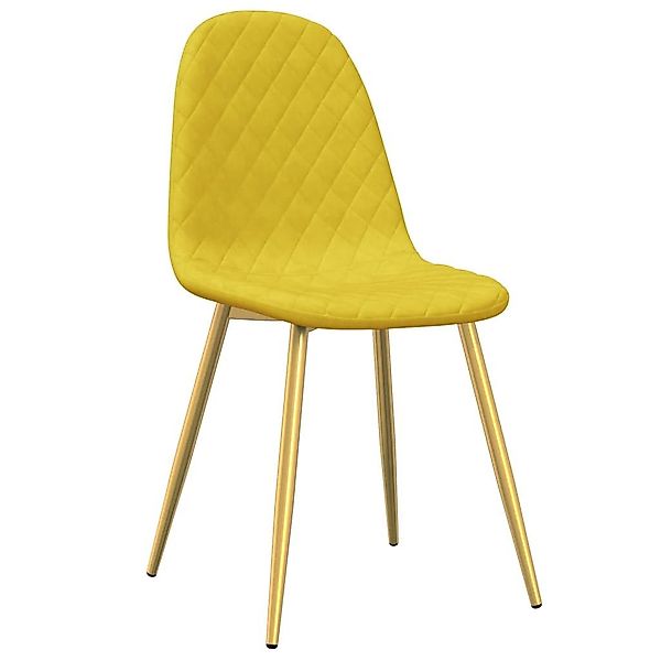 vidaXL Esszimmerstuhl Esszimmerstühle 6 Stk. Senfgelb günstig online kaufen