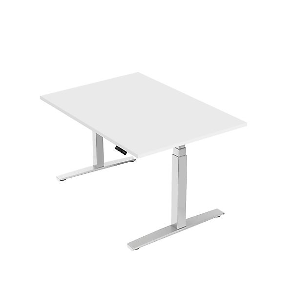boho office® Schreibtisch Basic Line, Weiß günstig online kaufen