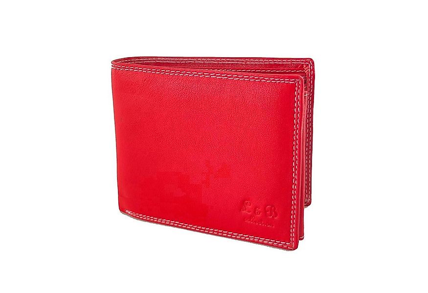 L&B Geldbörse Rindsleder Portemonnaie, integrierter RFID-Schutz >2339< Geld günstig online kaufen