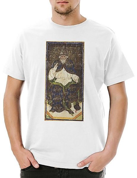 Urban Backwoods Print-Shirt Urban Backwoods Tarot Arcanum Hierophant Herren günstig online kaufen
