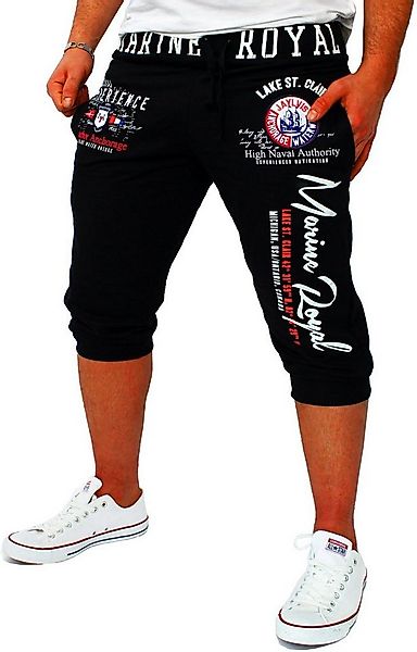 Jaylvis Bermudas Herren Short 3/4 Hose Kurze Jogginghose Sport Marine Royal günstig online kaufen