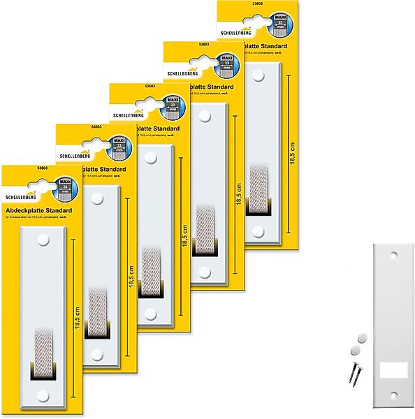 SCHELLENBERG Gurtwickler-Abdeckplatte Standard Maxi, 18,5 cm günstig online kaufen