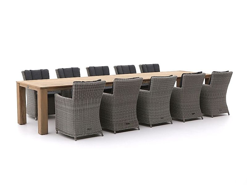 Intenso Adriano/ROUGH-X 400 cm Gartenmöbel-Set 11-teilig günstig online kaufen