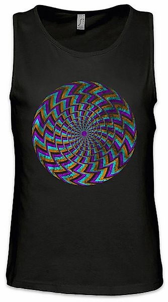 Urban Backwoods Tanktop Hypno Spiral II Ärmelloses T-Shirt Kreis Magic Krei günstig online kaufen