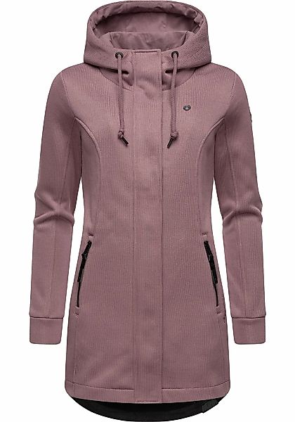 Ragwear Kapuzensweatjacke "Letti Bonded" Sportliche Kapuzenjacke in Feinstr günstig online kaufen