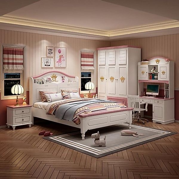 JVmoebel Kinderbett Kinderbett modern klassisch Möbelqualität, Made in Euro günstig online kaufen