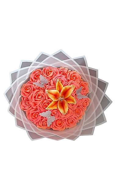 Kunstblumenstrauß Blumenstrauß / Rosen / Bouquets günstig online kaufen