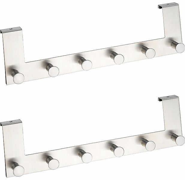 WENKO Hakenleiste Celano, (Set), BxTxH je: günstig online kaufen