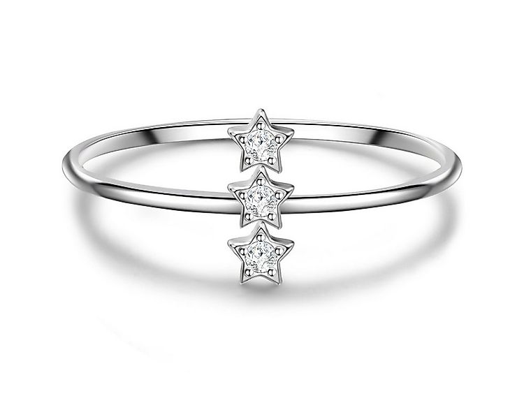 Glanzstücke München Silberring Sterne silber, aus Sterling Silber günstig online kaufen