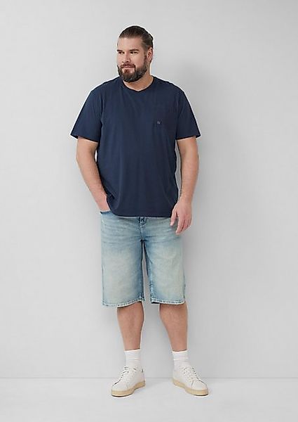 s.Oliver Stoffhose Bermuda-Jeans / Regular Fit / Mid Rise günstig online kaufen