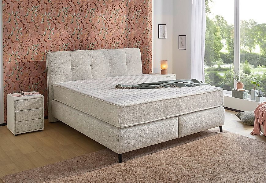 Jockenhöfer Gruppe Boxspringbett King-Size in der Breite 180cm, Extradicke günstig online kaufen
