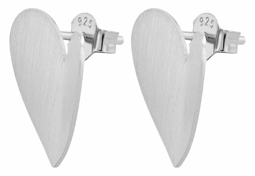 Adelia´s Paar Ohrhänger "Damen Ohrringe – Ohrstecker Herz aus 925 Silber" P günstig online kaufen