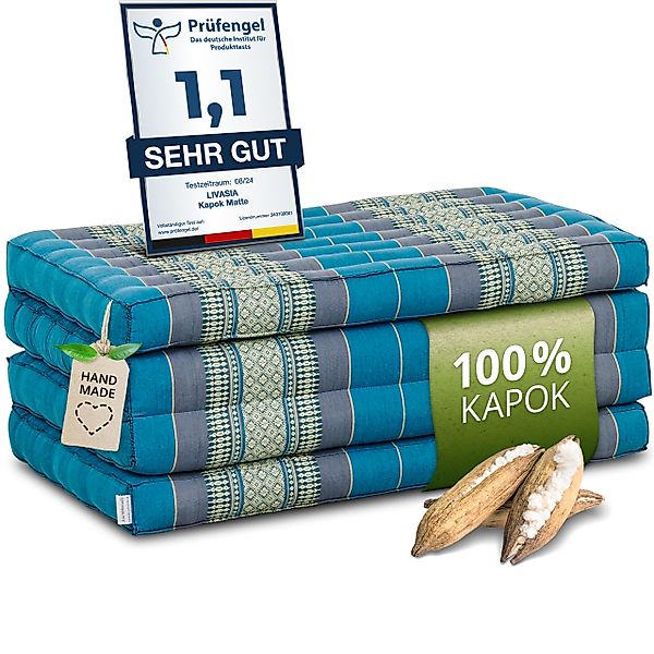 Klappmatratze Faltmatratze 80 cm (Classic) - 200x80x8cm, günstig online kaufen