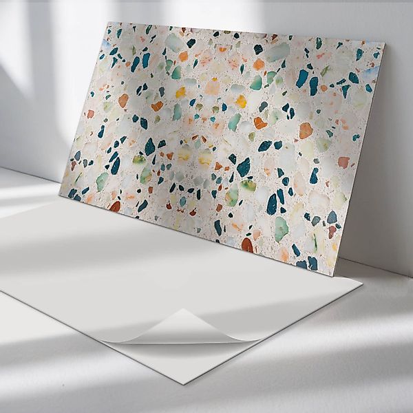 Tulup Spritzschutz Wandverkleidung Steinmosaikmuster Spritzschutz Küchenrüc günstig online kaufen