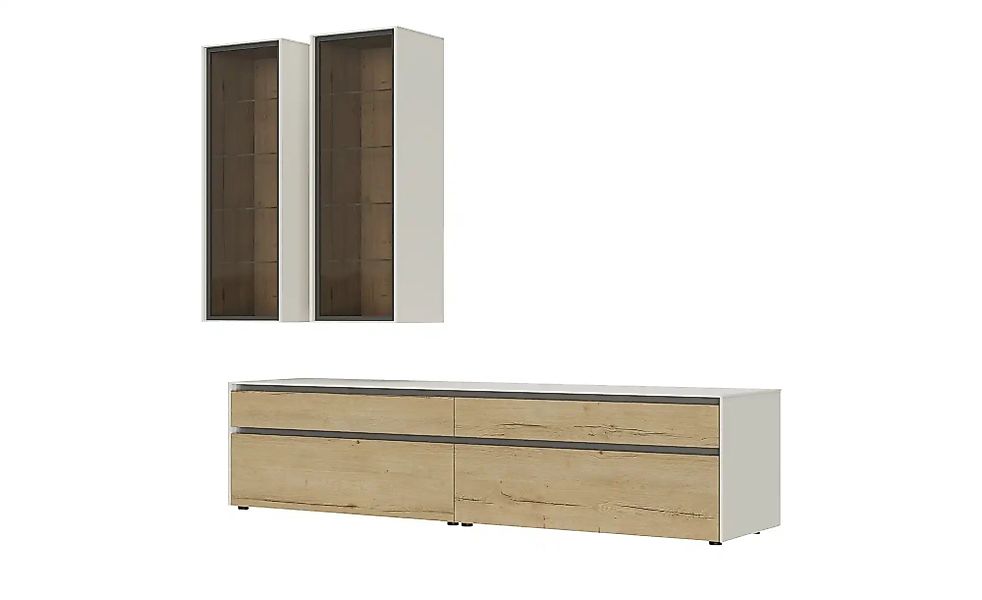 Wohnkombination  Metro Line ¦ beige ¦ Maße (cm): B: 290 H: 207 T: 60.0 Komm günstig online kaufen
