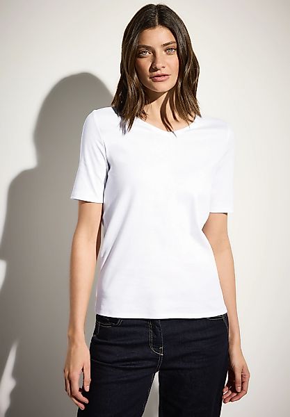 Cecil T-Shirt, aus reiner Baumwolle günstig online kaufen