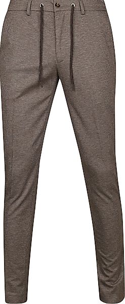Suitable Das Pantalon Pied de Poule Braun - Größe 46 günstig online kaufen