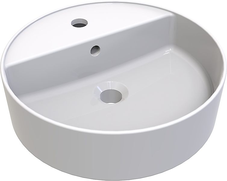 welltime Aufsatzwaschbecken RONDO, NANO Glasur günstig online kaufen