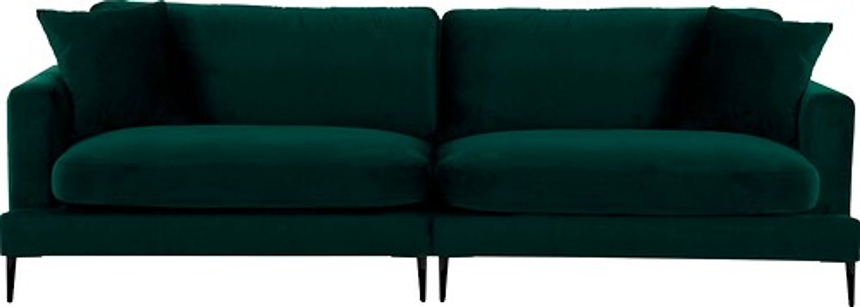 Leonique Big-Sofa "Cozy", mit losen Kissen und Metallbeinen günstig online kaufen