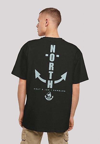 F4NT4STIC T-Shirt "North Anker Knut & Jan Hamburg" Print günstig online kaufen