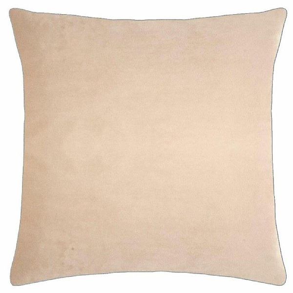 PAD Dekoobjekt Kissenhülle Samt Elegance Sand günstig online kaufen