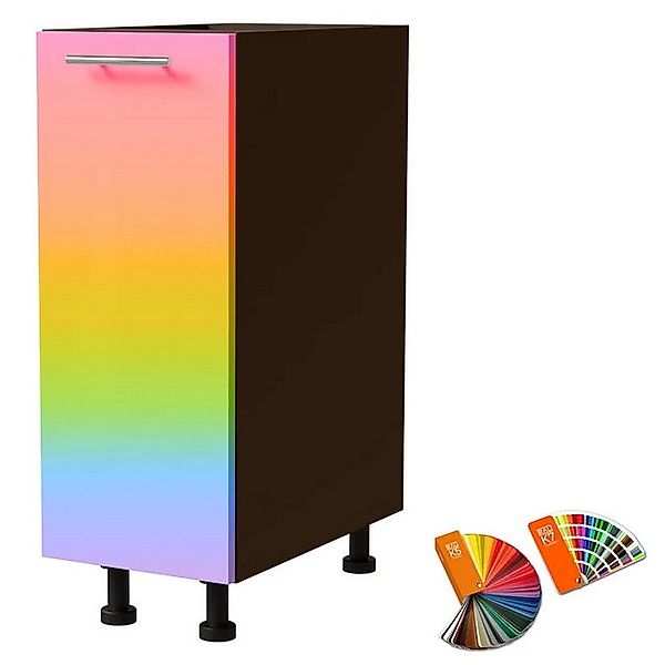 Feldmann-Wohnen Unterschrank Brerra (D1D/30, 1-türig (Holztür), 1 Einlegebo günstig online kaufen