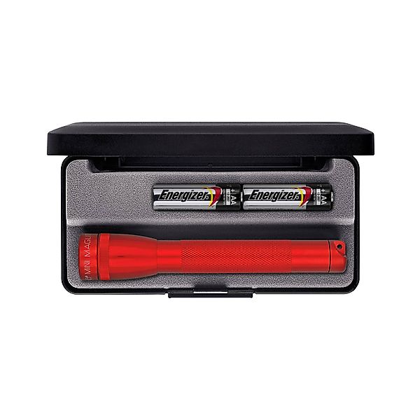 Maglite Xenon-Taschenlampe Mini, 2-Cell AA, mit Box, rot günstig online kaufen