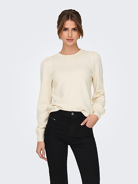 ONLY Rundhalspullover ONLKATIA LS STRUCTURE PUFF günstig online kaufen