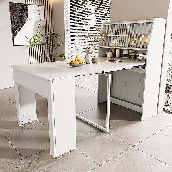 KLAM HOME Esstisch Ausziehbarer 52–132,5 cm günstig online kaufen