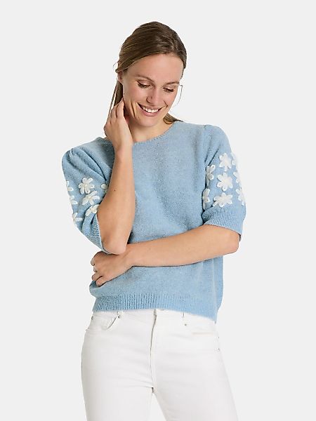 Lieblingsstück Kurzarmpullover "ZerdaliL" mit Alpakawolle und Wolle günstig online kaufen