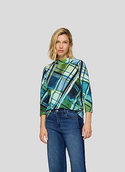 Rabe 3/4-Arm-Shirt mit grafischem Muster und günstig online kaufen