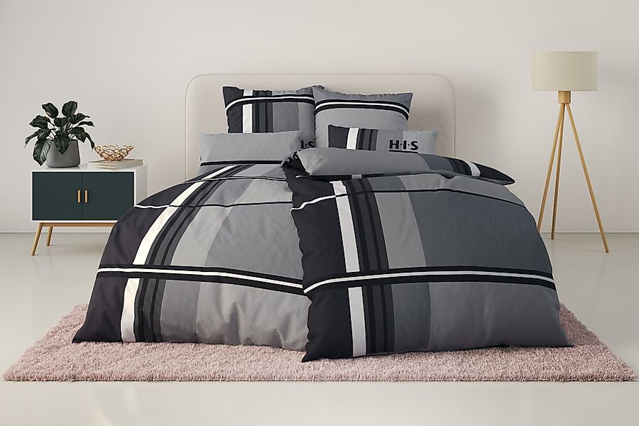 H.I.S Bettwäsche Cassia, Linon, 2 teilig, günstig online kaufen