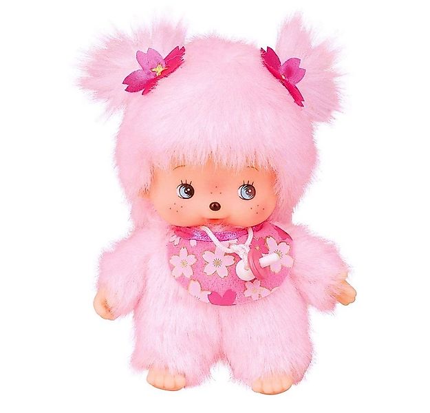 Monchhichi Plüschfigur Kirschblüten Mädchen Bebichhichi 16 cm Monchhichi Pu günstig online kaufen