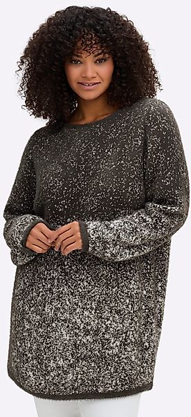 Sheego Jacquardpullover "Pullover" günstig online kaufen