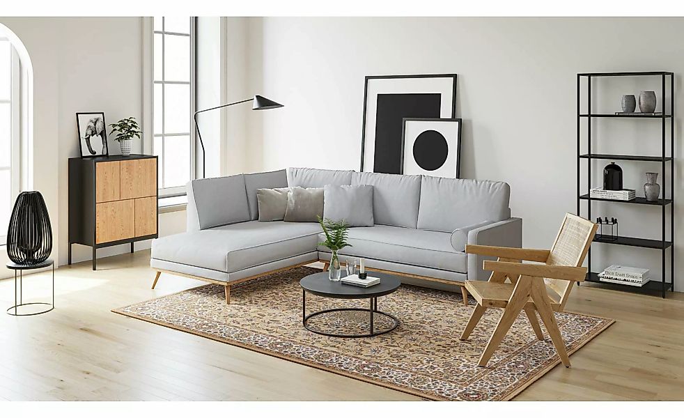 THEKO Wollteppich  Dolna ¦ creme ¦ Wolle ¦ Maße (cm): B: 200 H: 1 Teppiche günstig online kaufen