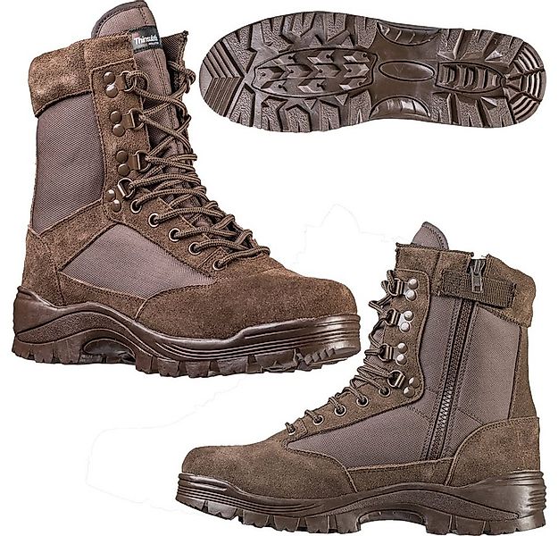Mil-Tec Army Tactical Boot mit Zipper Stiefel günstig online kaufen