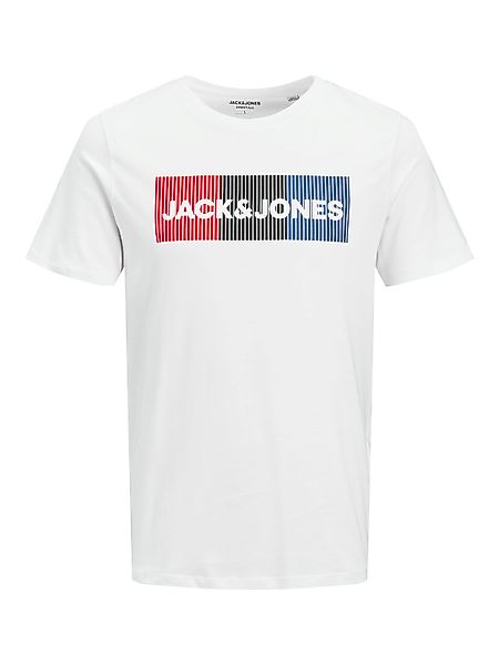 Jack & Jones Herren Rundhals T-Shirt JJECORP LOGO - Regular Fit Plussize günstig online kaufen