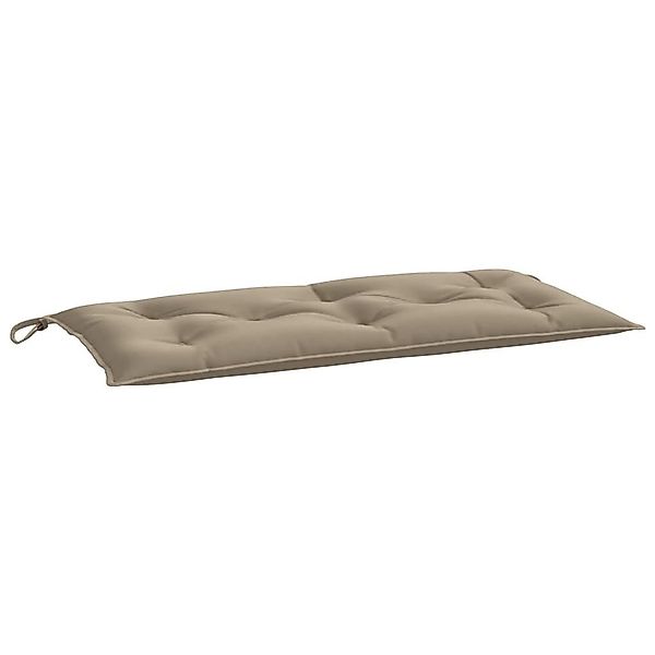 vidaXL Sitzauflage Gartenbank-Auflage Taupe 110x50x7 cm günstig online kaufen