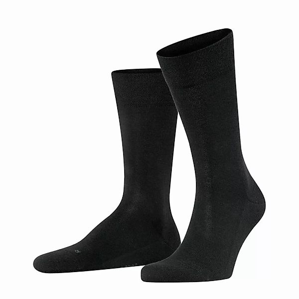 FALKE Herren Socken - Sensitive London, Strümpfe, Uni, Baumwollmischung, 39 günstig online kaufen