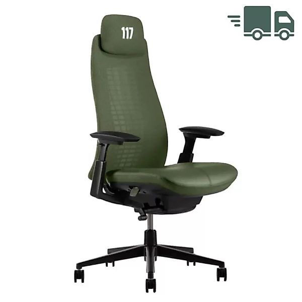 Haworth Fern X Halo Gaming Chair | Bis 150 kg | Leder-Sitzfläche günstig online kaufen