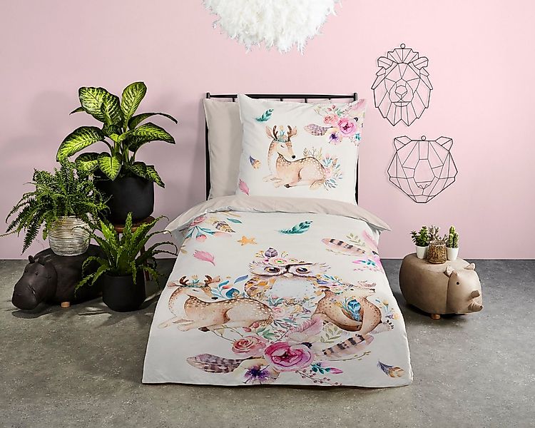 PURE luxury collection Kinderbettwäsche Meandra, Microfaser, 2 teilig, Mikr günstig online kaufen