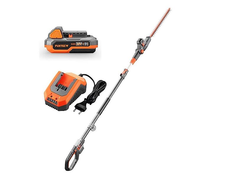 FUXTEC Akku-Heckenschere FX-E1HH20-SET, 2Ah-Akku, 25cm Scherenlänge, 20V, m günstig online kaufen