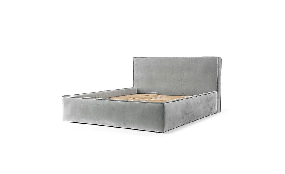 Polsterbett   ¦ grau ¦ Maße (cm): B: 222 H: 102 Betten > Polsterbetten - Hö günstig online kaufen