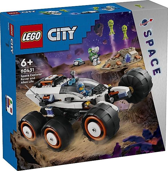 LEGO® LEGO® City Weltraum 60431 Weltraum-Rover mit Außer Konstruktions-Spie günstig online kaufen