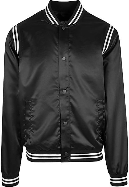 URBAN CLASSICS Collegejacke "Urban Classics Herren Satin College Jacket", ( günstig online kaufen