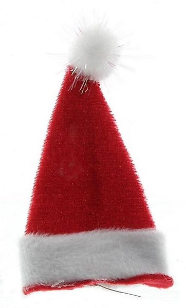 Mel-O-Design Haarclip Spange Weihnachtsmütze Zipfelmütze Haarclip, 1-tlg. günstig online kaufen