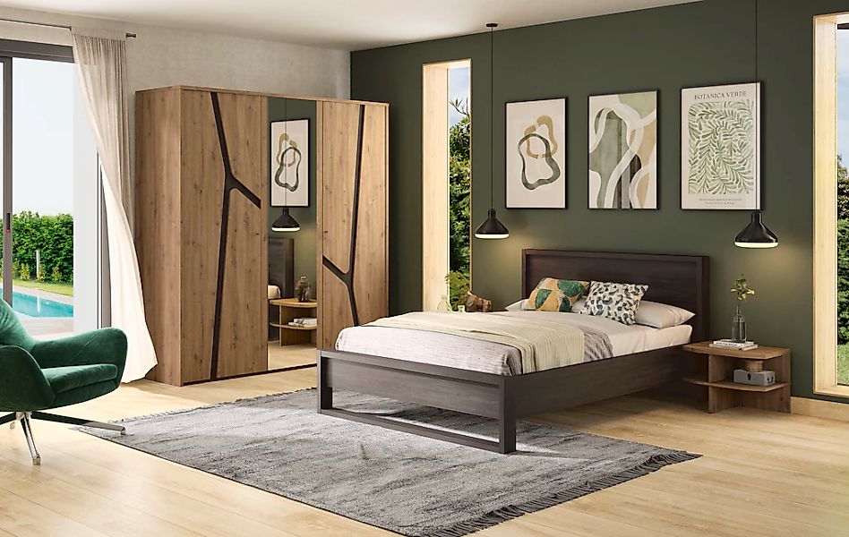 Gami Schlafzimmer-Set "SET (4-tlg)" 4 Stk. tlg. Ein elegantes und funktiona günstig online kaufen