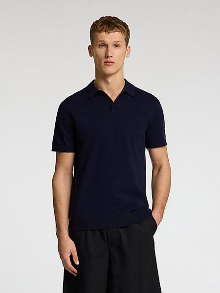 SELECTED HOMME Poloshirt SLHBERG SS KNIT POLO NOOS günstig online kaufen