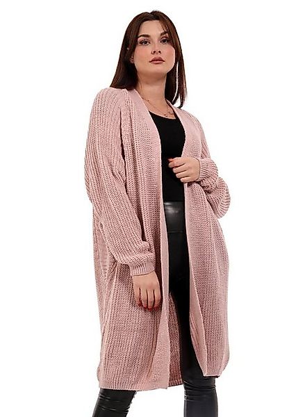 YC Fashion & Style Cardigan Oversize Cardigan Strickjacke Basic verschlussl günstig online kaufen