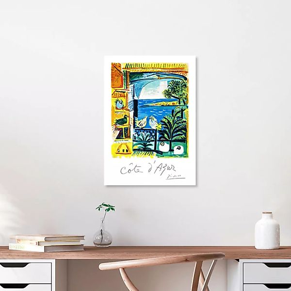 Poster / Leinwandbild - Côte D'azur günstig online kaufen